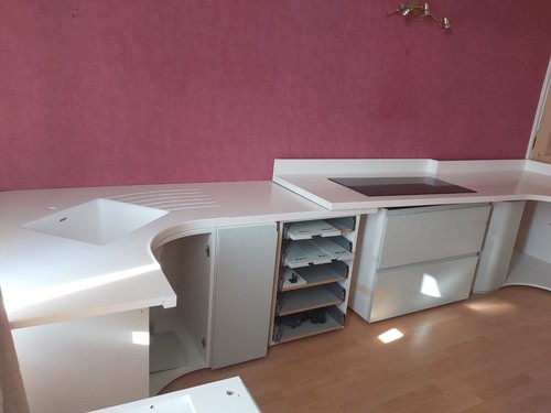 Kitchen units sink and cooker - sink,