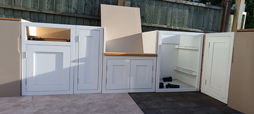 Kitchen units two - in,
