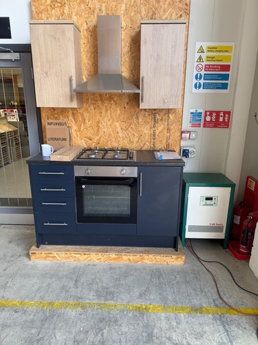 Display kitchen including - display,